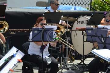 Muestra de artesanía y concierto de la Banda de Música de Telde (Foto Francisco Javier Santana/TA)